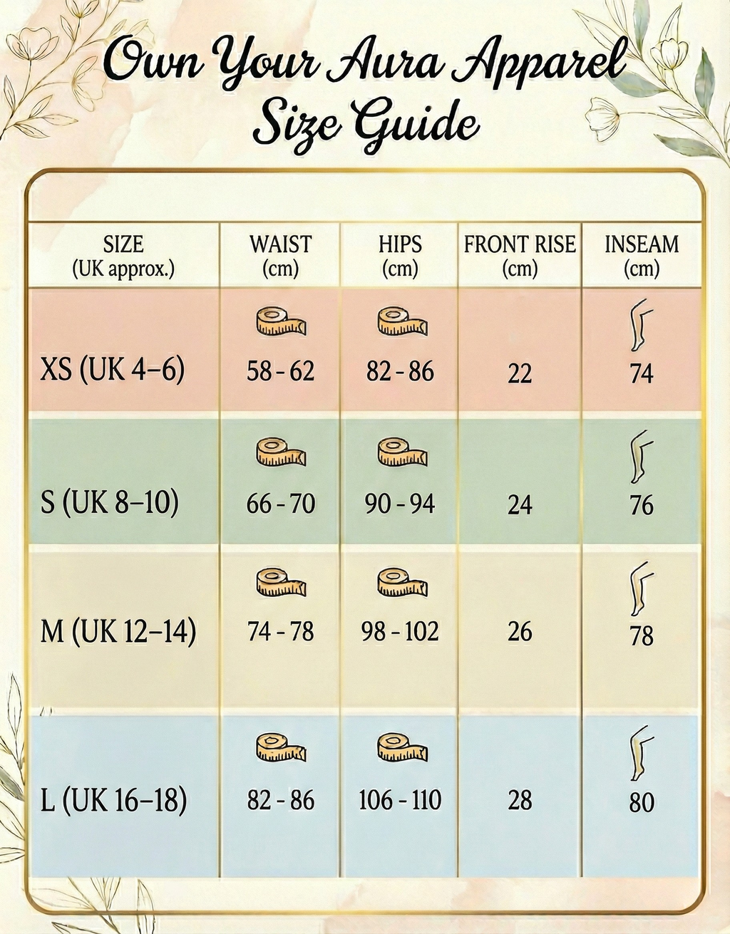 Dark Floral Pattern Stretchy Leggings