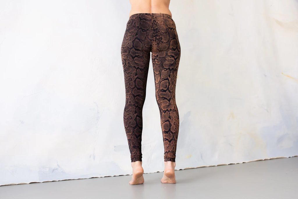 Snake Pattern Stretchy Leggings